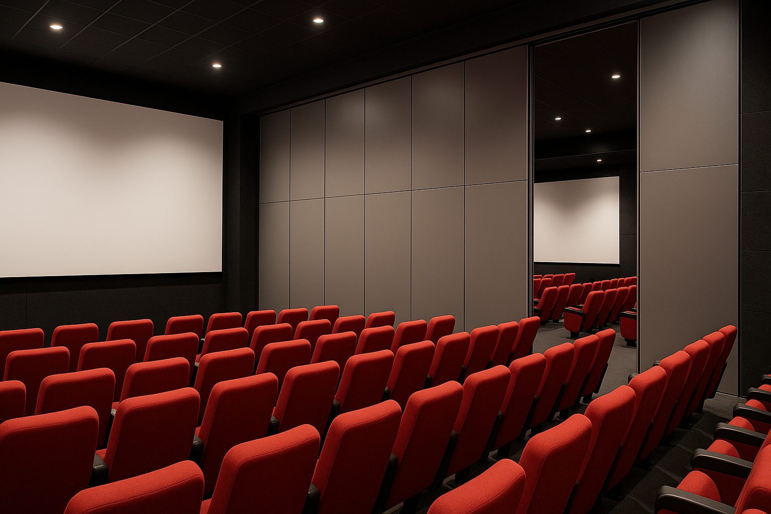 Pareti Manovrabili Sale cinematografiche